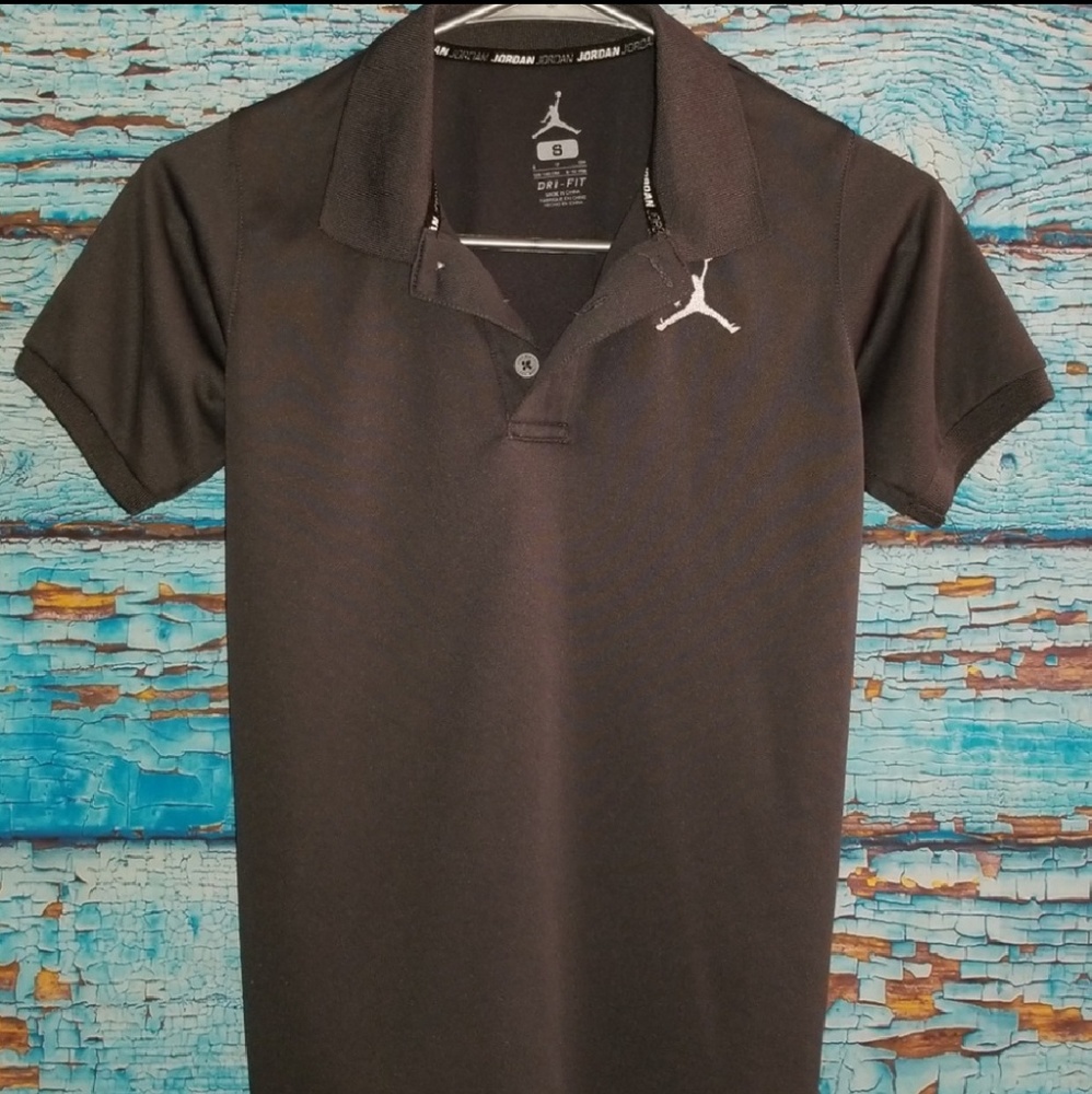Boy's S Dri-fit Collared Shirt